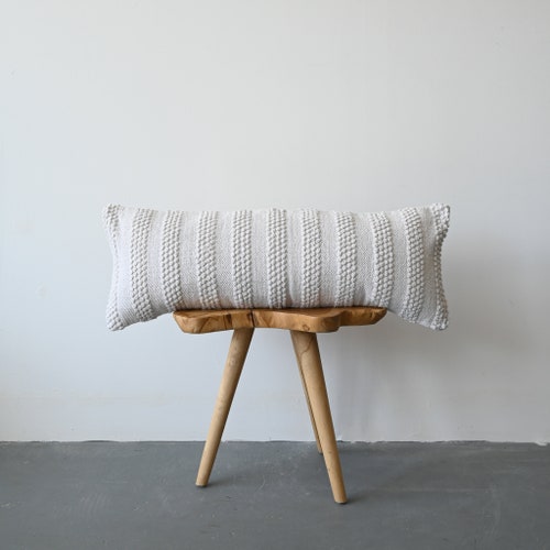 Herringbone Lumbar Pillow Cover Mulholland // 14 X Etsy