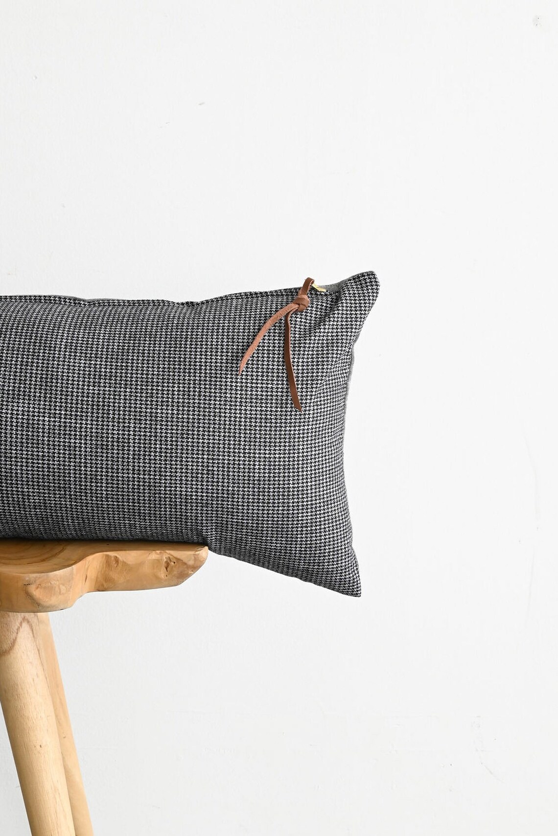 Herringbone Lumbar Pillow Cover Mulholland // 14 X Etsy