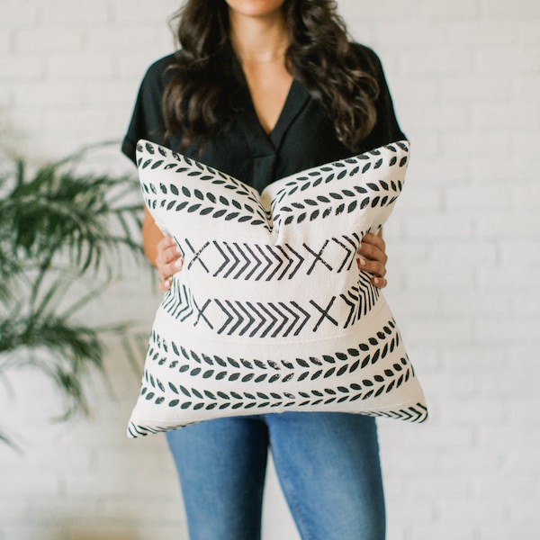 Mudcloth Pillow Etsy