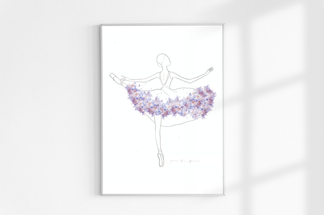 Sugar Plum Fairy, PRINTABLE Wall Art, Balletprints, Wall Decor, Girls ...