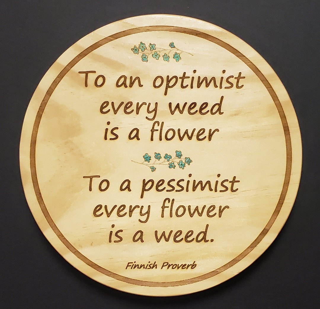 Laser Engraved and Hand Painted Wall Hanging With Finish Proverb on