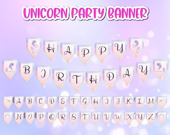 Unicorn Party Banner