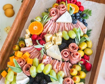 Christmas Charcuterie Board - Festive Holiday Appetizer