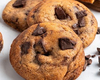 Brown Butter Chocolate Chip Cookies | Nutty Butter Recipe | Soft, Chewy, Freezer-Friendly