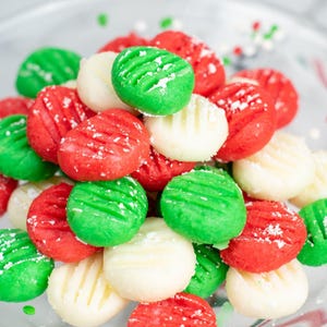 Christmas Mint Candy | Cream Cheese Mints Recipe | Festive Homemade Gift Idea