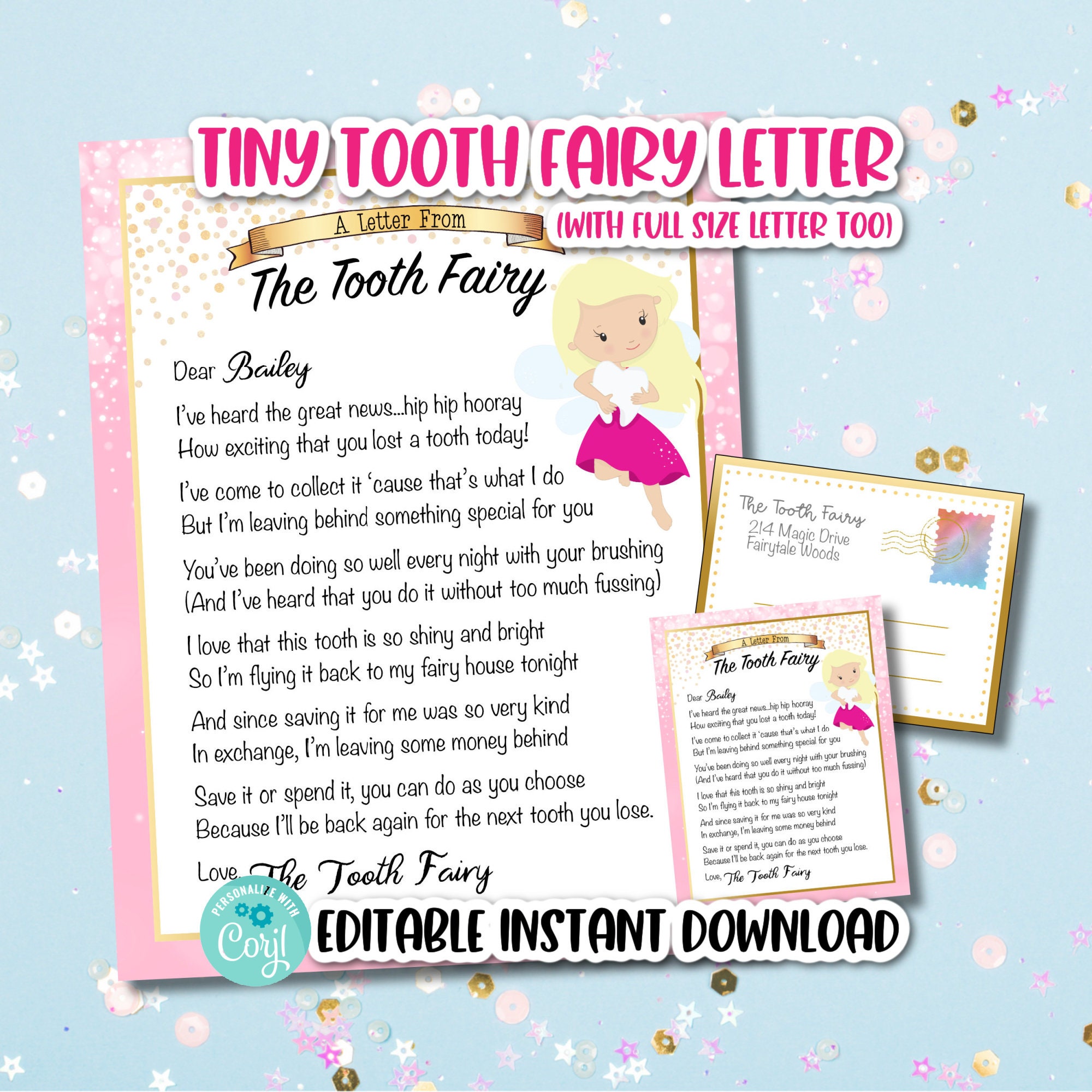 editable tooth fairy letter template pdf editable tooth fairy letter template pdf