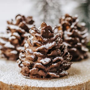 Recept met dennenappeltruffels: chocoladekersttruffels