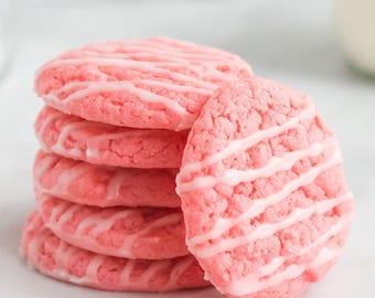 Strawberry Cake Mix Cookies Recipe | Easy Baked Treats for the Family