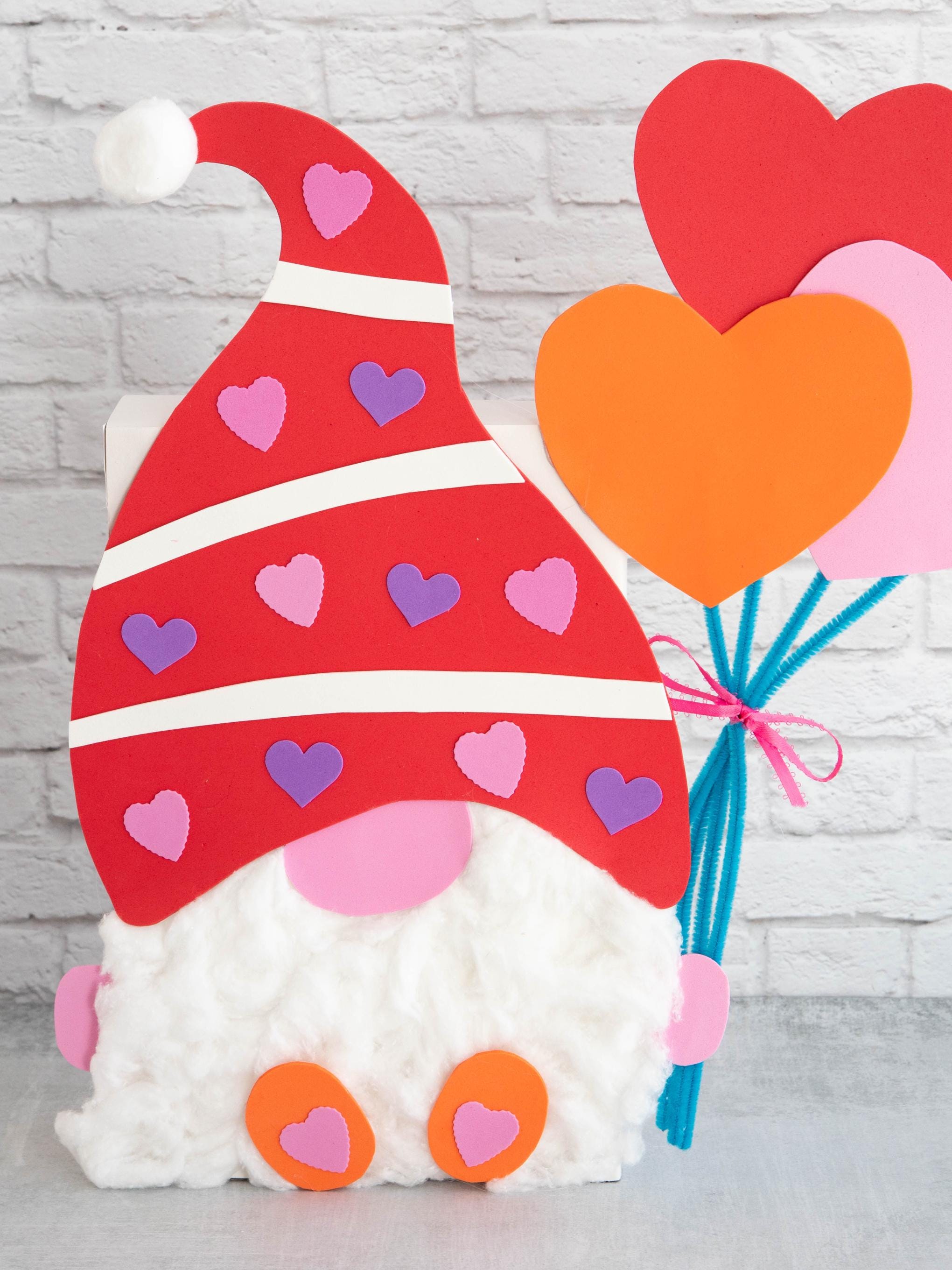 42 Adorable Gnome Crafts for Kids They Can't Help But Love! 10 Gnome Valentine Box Printable Valentine Craft for Kids Classroom…