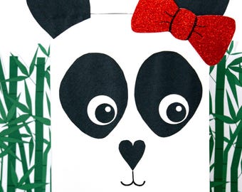 Panda Valentine Box | Printable Valentine Craft for Kids | Classroom Valentine Exchange DIY
