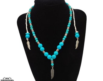 COLLIER AMÉRINDIEN TURQUOISE