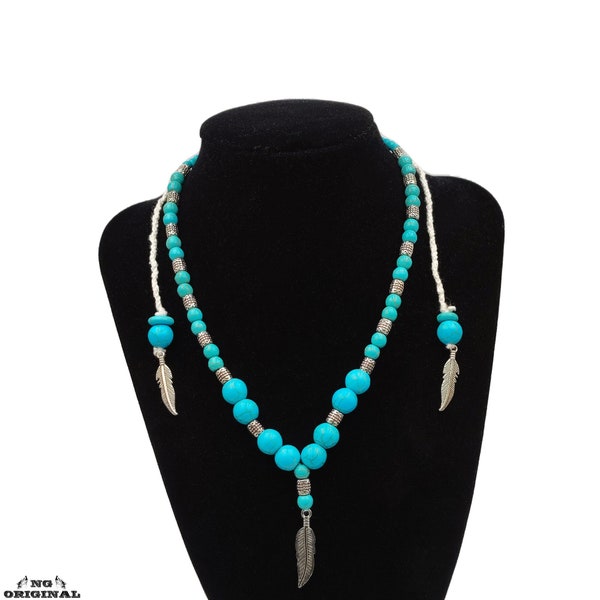 COLLIER AMÉRINDIEN TURQUOISE