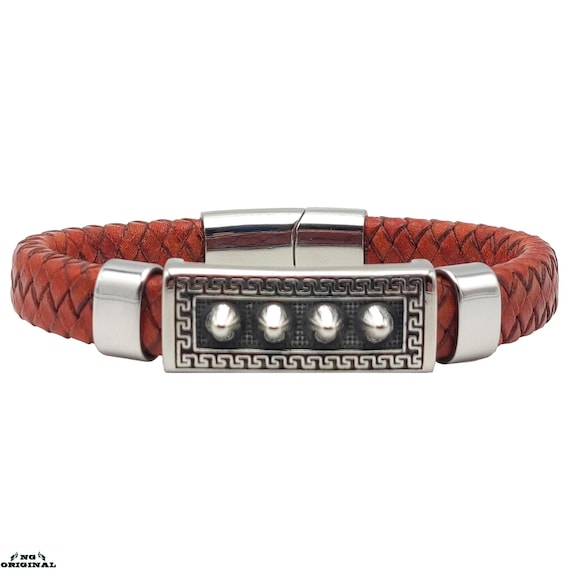 BRAIDED LEATHER BRACELETS