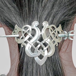 Caravan Non Metal Chain Slide Barrettes Made Of Celluloid Acetate I - Foto 6