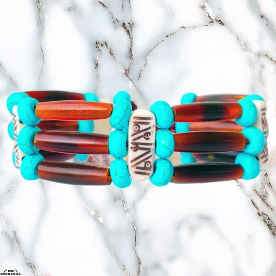 HANDCRAFTED NATIVE AMERICAN BRACELET