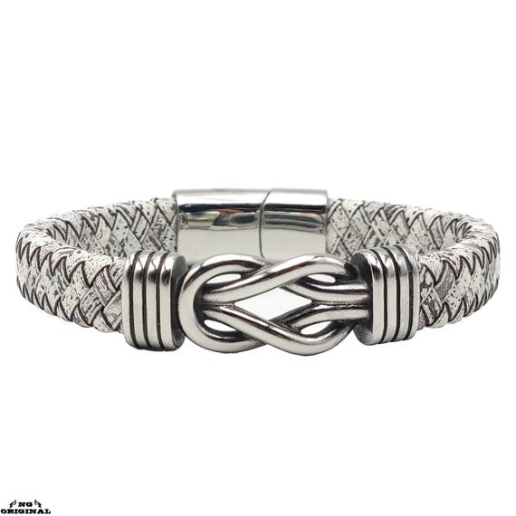 BRAIDED LEATHER BRACELETS