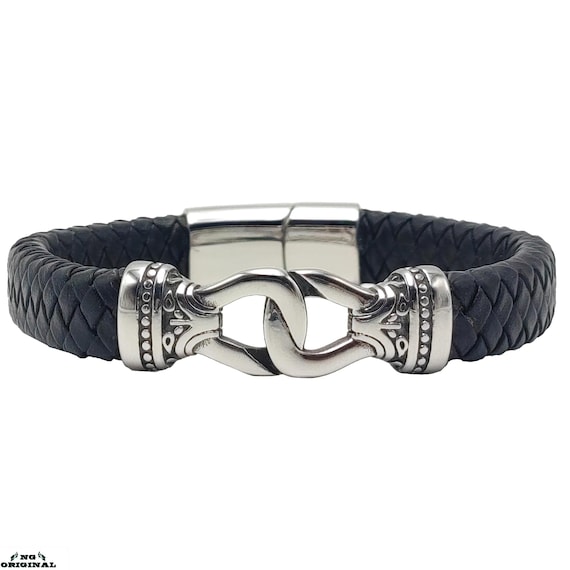 BRAIDED LEATHER BRACELETS