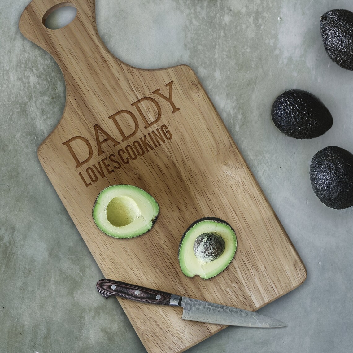 Custom Kitchen Wooden Paddle Board Personalized Etsy
