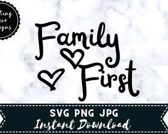 Download Family First Svg Etsy