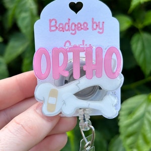 Ortho Id Badge Reel -  Australia