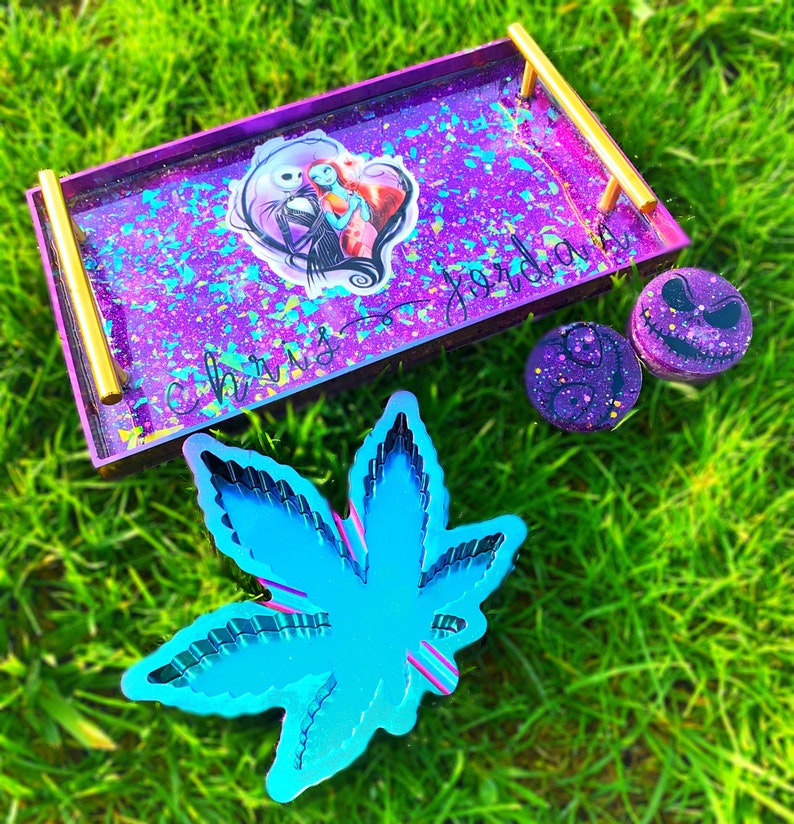 Custom Rolling Tray Set Etsy