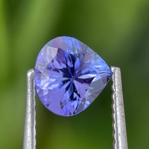 6 MM Natural Tanzanite, Heart Shape Tanzanite, Beautiful Color Tanzanite, Zoisite Tanzanite, Fine Quality Tanzanite, December Birthstone.