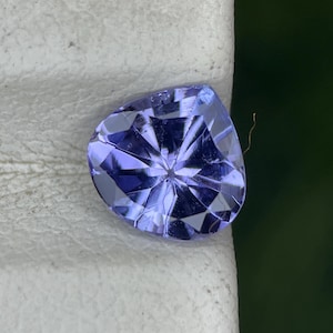Natural Tanzanite, Tanzanite Heart Shape, Tanzanite Gemstone, December Birthstone, Loose Tanzanite, Faceted Tanzanite, 6 MM Tanzanite.