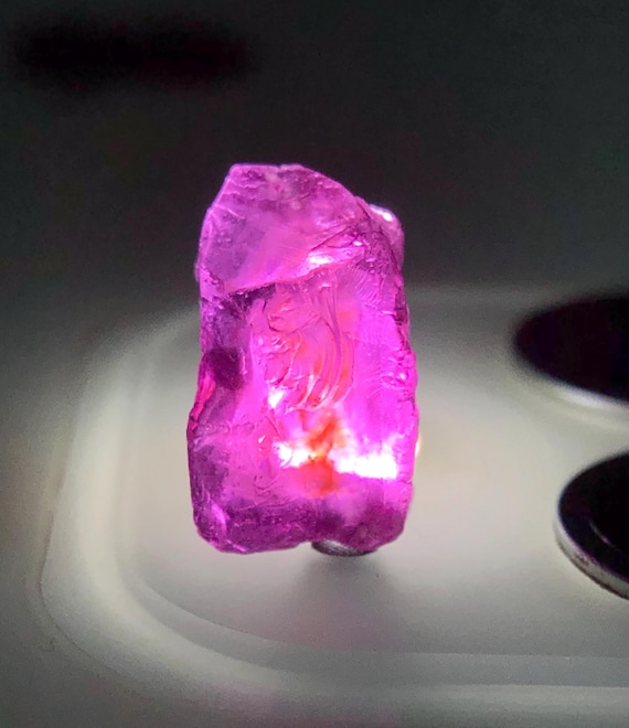 Natural Pinkish Purple Mozambique Garnet Rough Untreated Raw 