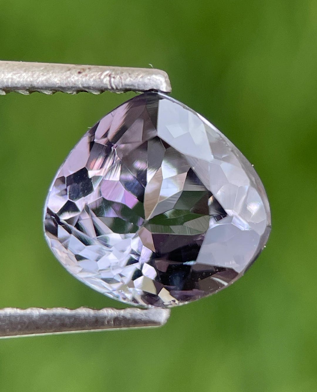 Unheated Heart Cut Tanzanite 7mm, Purple Blue Brown Zoisite Gemstone ...