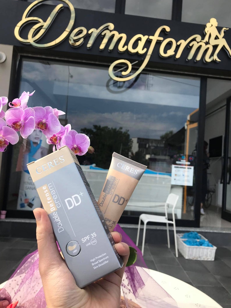 Double Defense Cream LIGHT Foundation Cream & High Protection Etsy