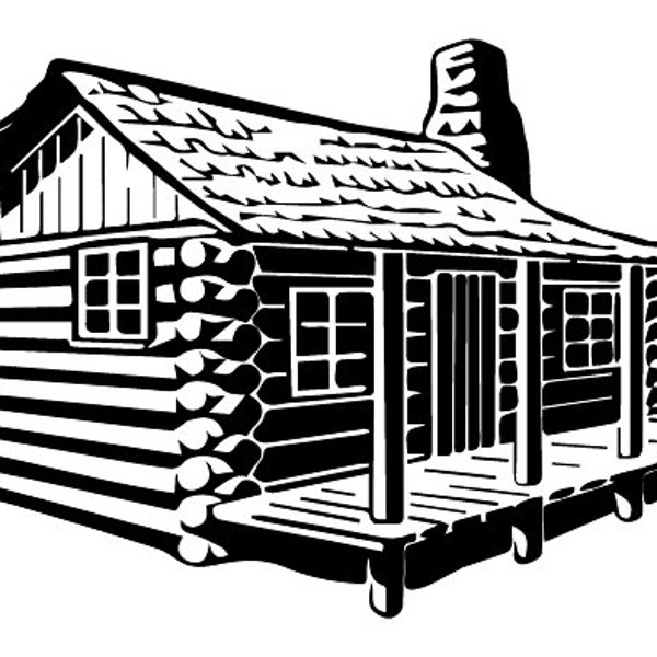 Cabin SVG and DXF