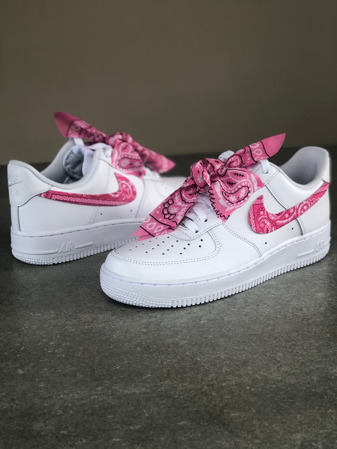 bandana air force 1 pink