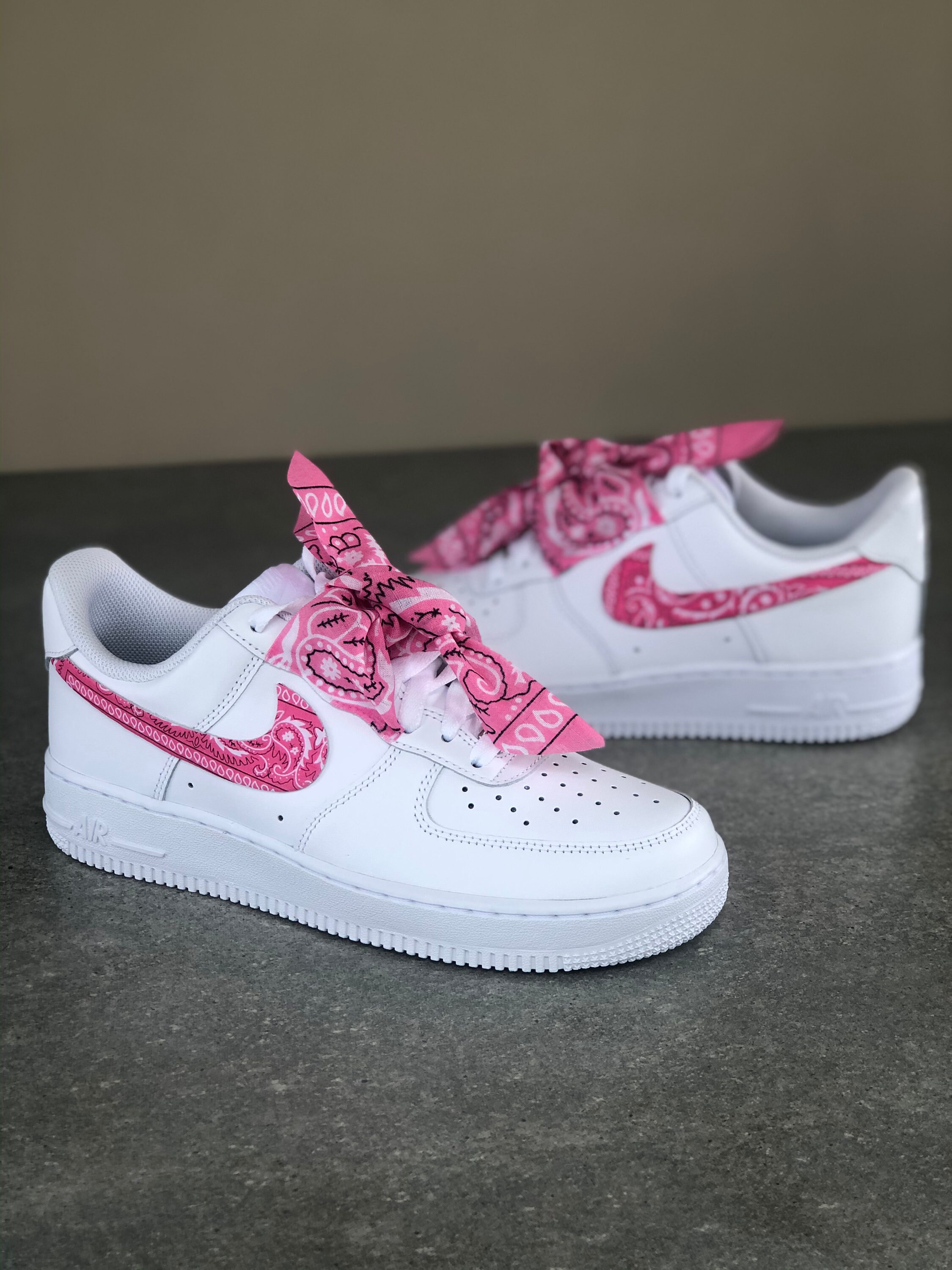 bandana air force 1 pink