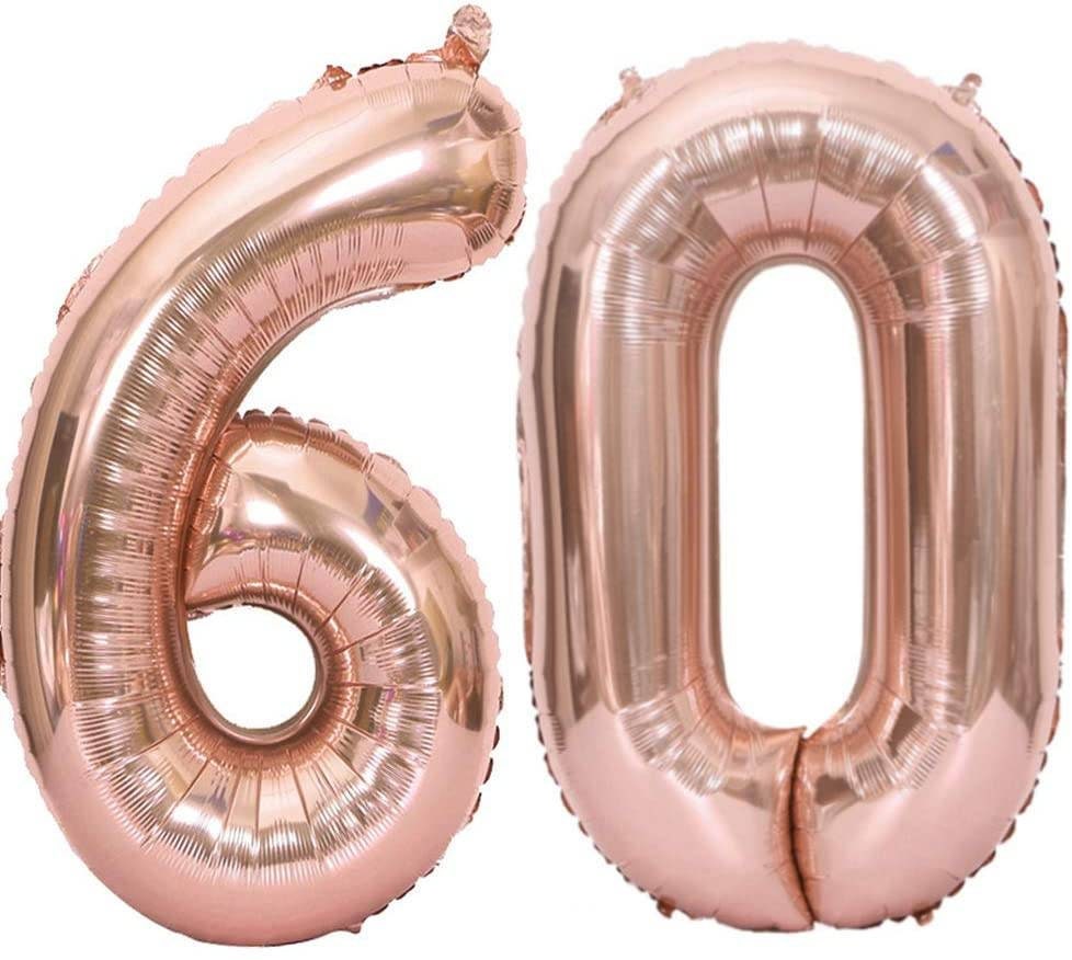 60 cumpleaños chica decoración feliz 60 cumpleaños 60 | Etsy