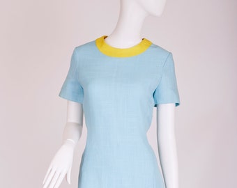 aquamarine jersey dress