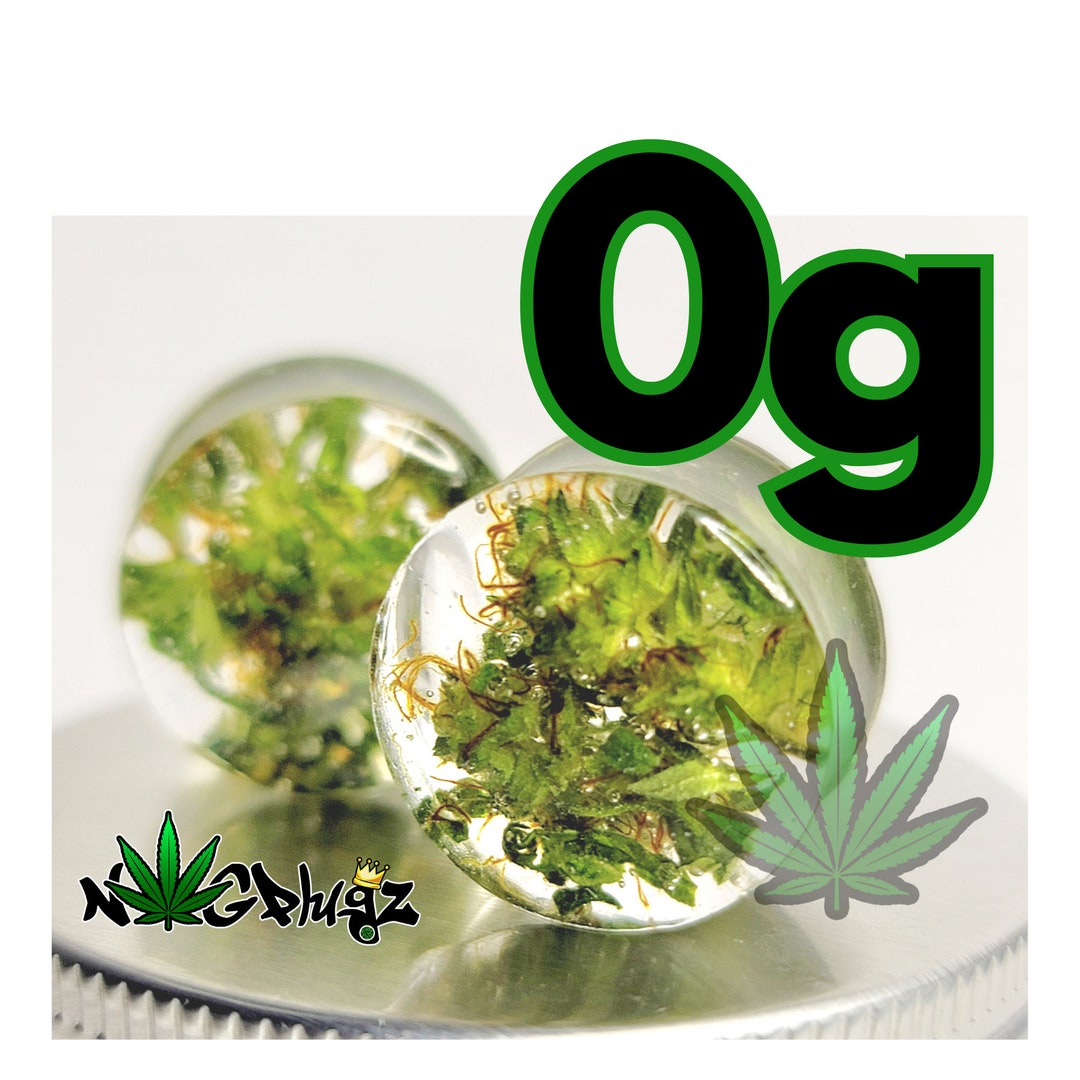 0g Plugs Weed Gauges 0g Single Flare Plugs 0g Gauges Double Flare Plugs