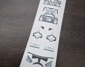 Grunt Clone Trooper Minifigure decal sheet!