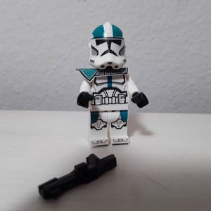 Clone Captain Howzer and Grey Custom Decaled LEGO Minifigures | Etsy