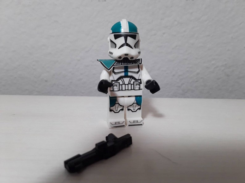 Clone Captain Howzer and Grey Custom Decaled LEGO Minifigures | Etsy