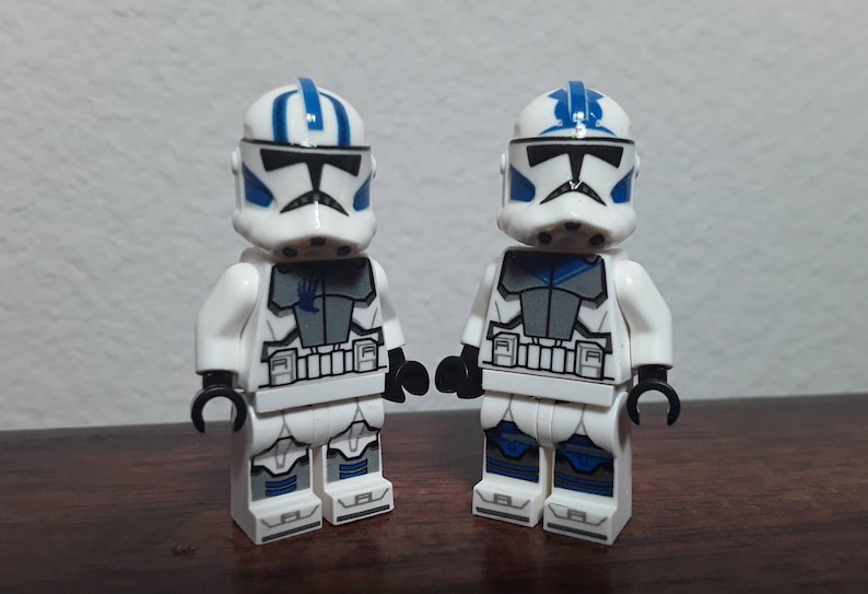 Clone ARC Trooper Custom Aufkleber LEGO Minifiguren Echo, Fives, Jesse, Basic, BF2 2020 ARC Echo