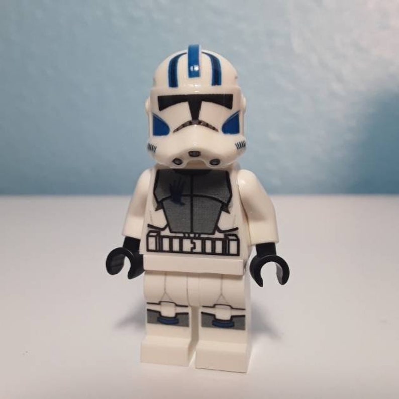 Clone ARC Trooper Custom Aufkleber LEGO Minifiguren Echo, Fives, Jesse, Basic, BF2 Animated P2 ARC Echo