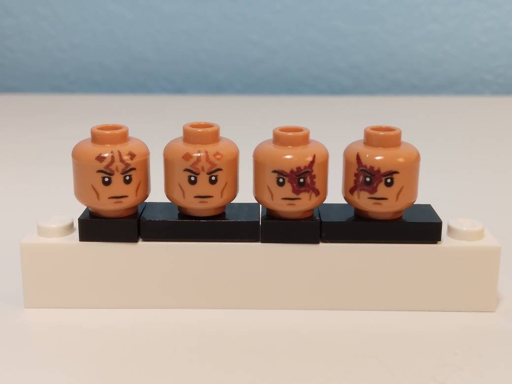Lego clone heads sales
