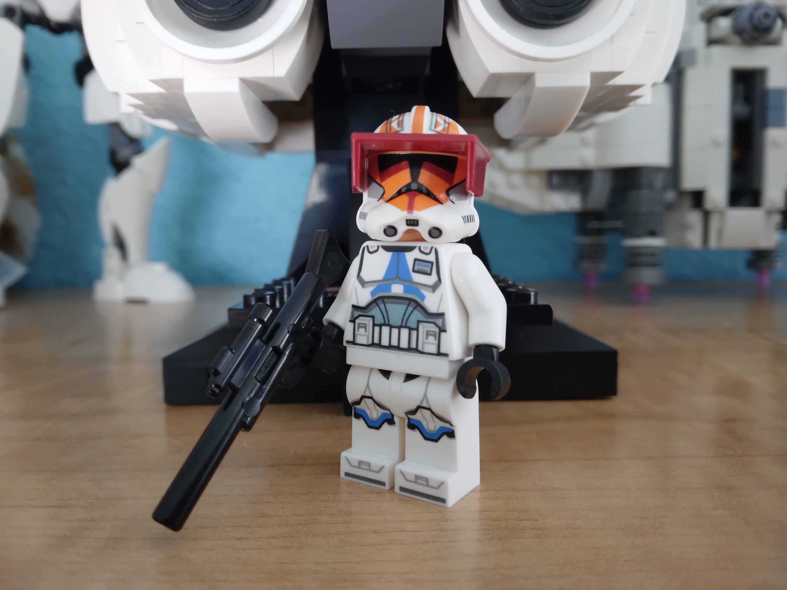 P2 Clone Commander Custom Decaled LEGO Minifigures type 1 Cody