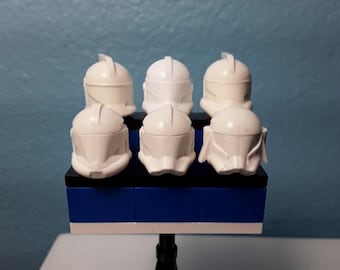 Custom/Unofficial Offbrand and Clone Army Customs Blank Helmets- You Pick! - LEGO Minifigure Compatible Accessories