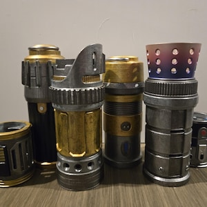 New Reclaimed and Reforged Savi's Workshop Scrap Metal Lightsaber Parts! - Choose Your Part Design - Star Wars: Galaxy's Edge