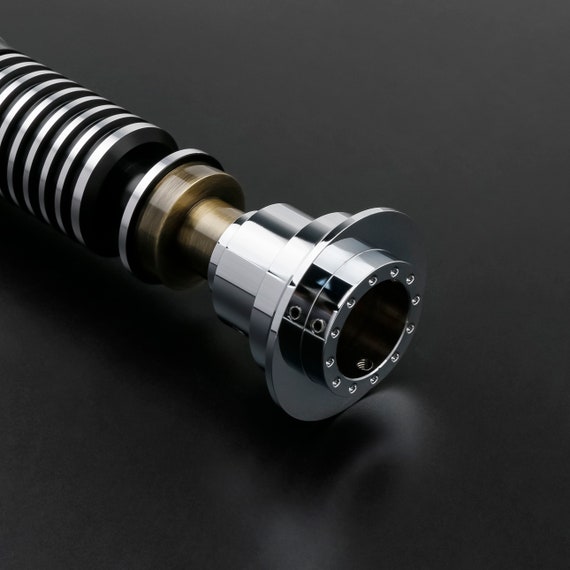 カスタムライトセーバー　ROTJ ルーク EP6 neopixel CCSabers Luke EP6 (chrome) Neopixel Lightsaber