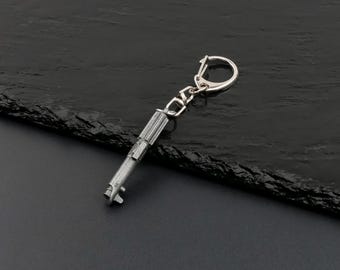 Anakin Skywalker Lightsaber Hilt Metal Charm Necklace or Keychain