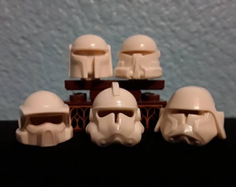 Custom lego best sale clone helmets