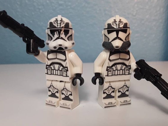 P2 Clone Trooper Custom Decaled LEGO Minifigures 501st 212th Wolfpack Etsy Canada