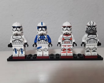 P2 クローン トルーパー カスタム デカール LEGO ミニフィギュア